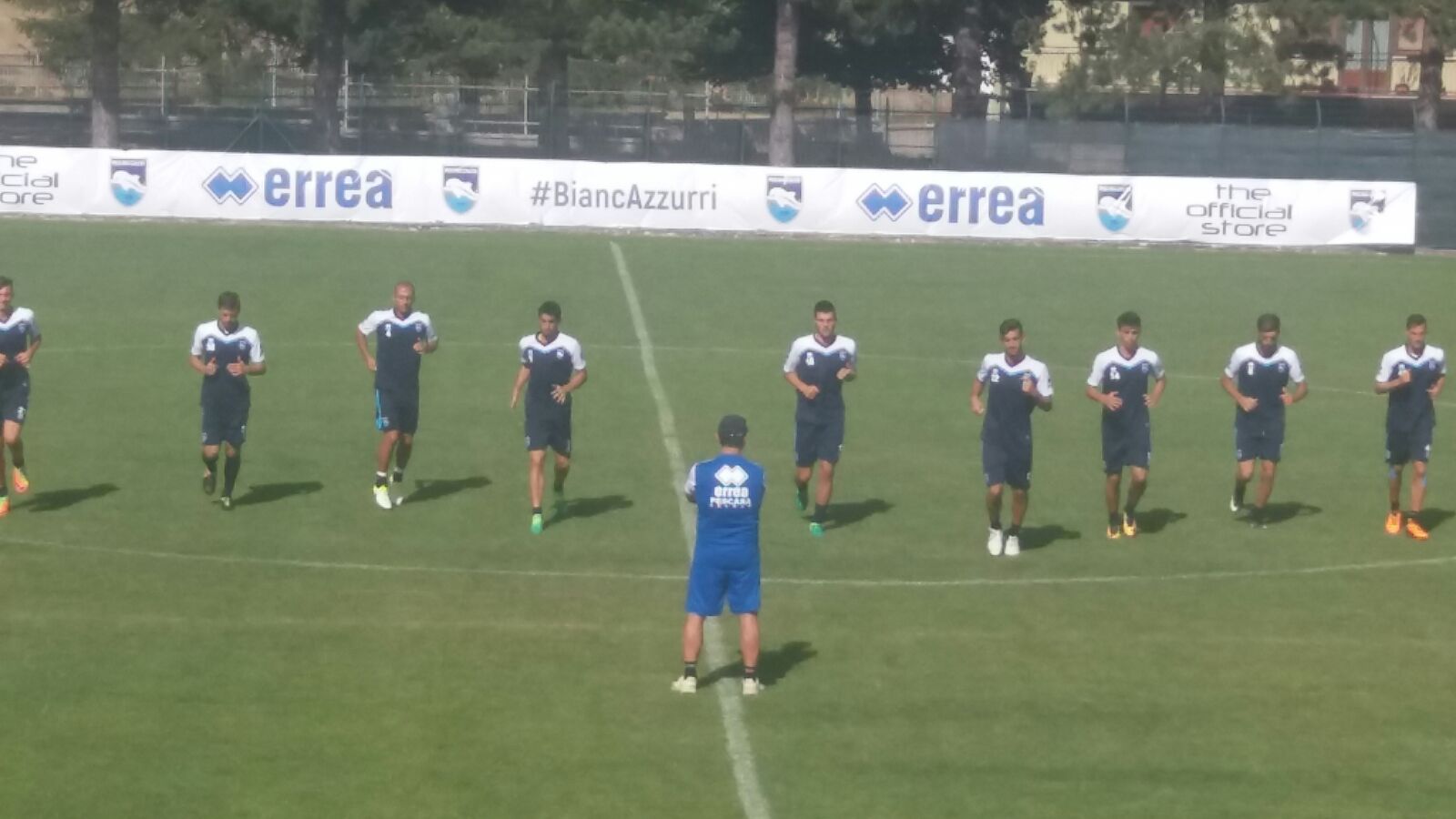 pescara allenamento